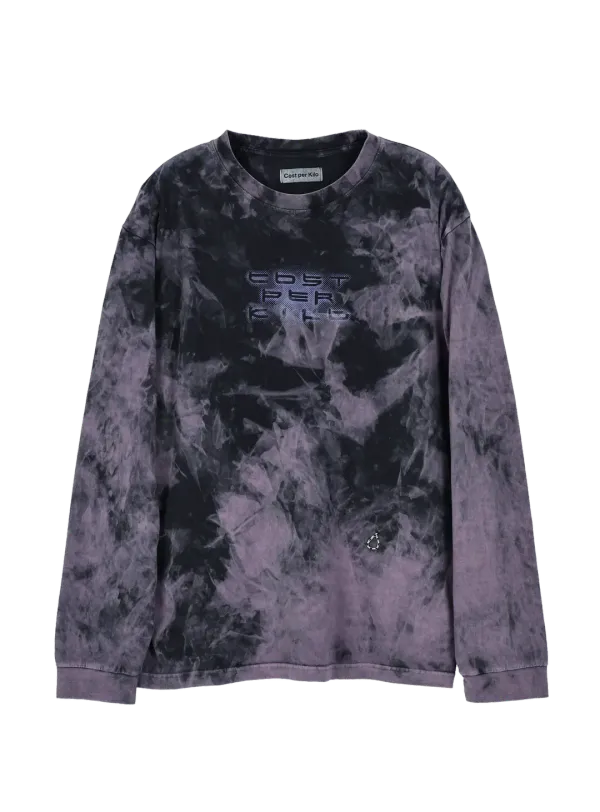 TYPO L/S T-SHIRT PURPLE