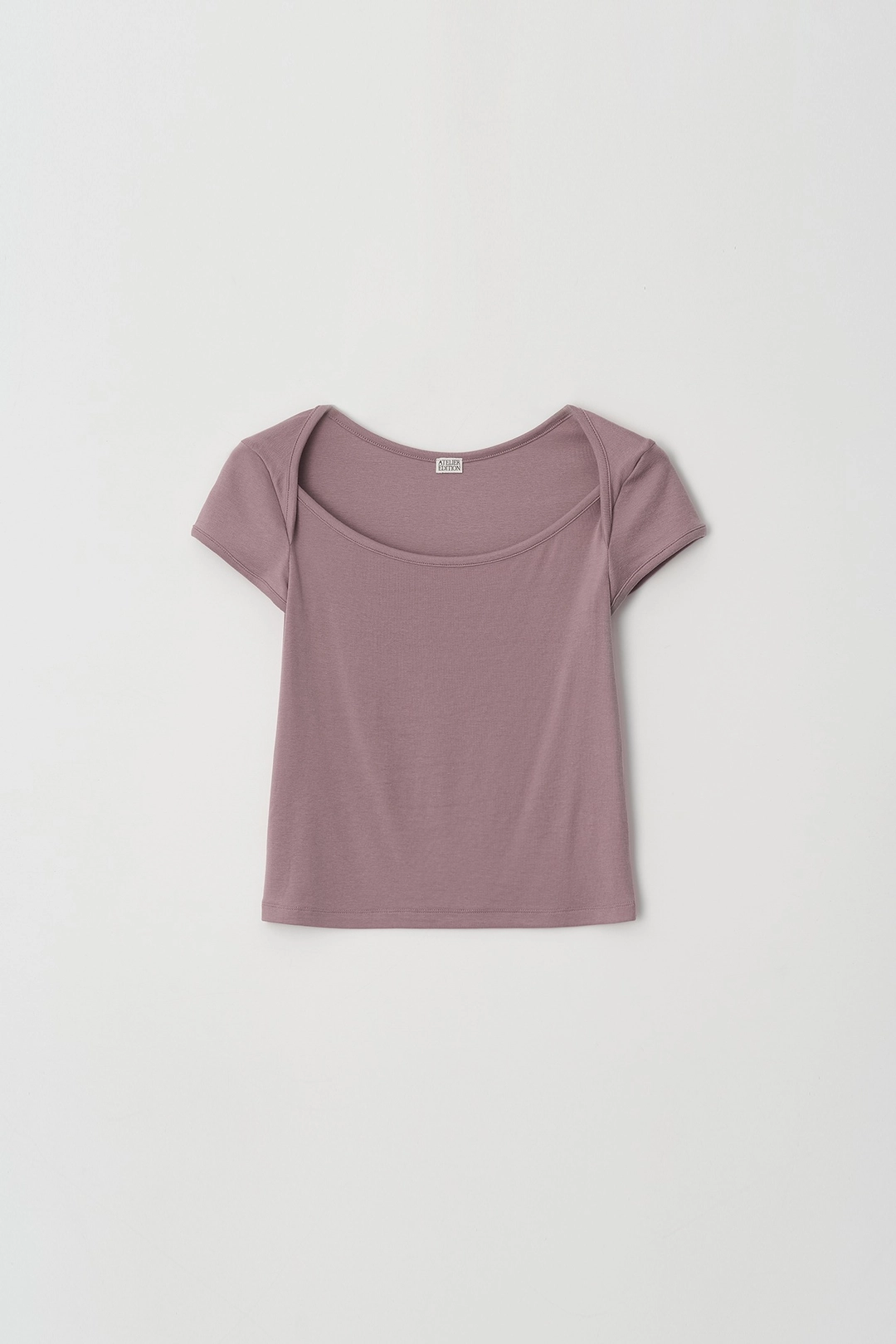 아뜰리에에디션 Square Neck T-Shirt (pink) 상품 이미지 1