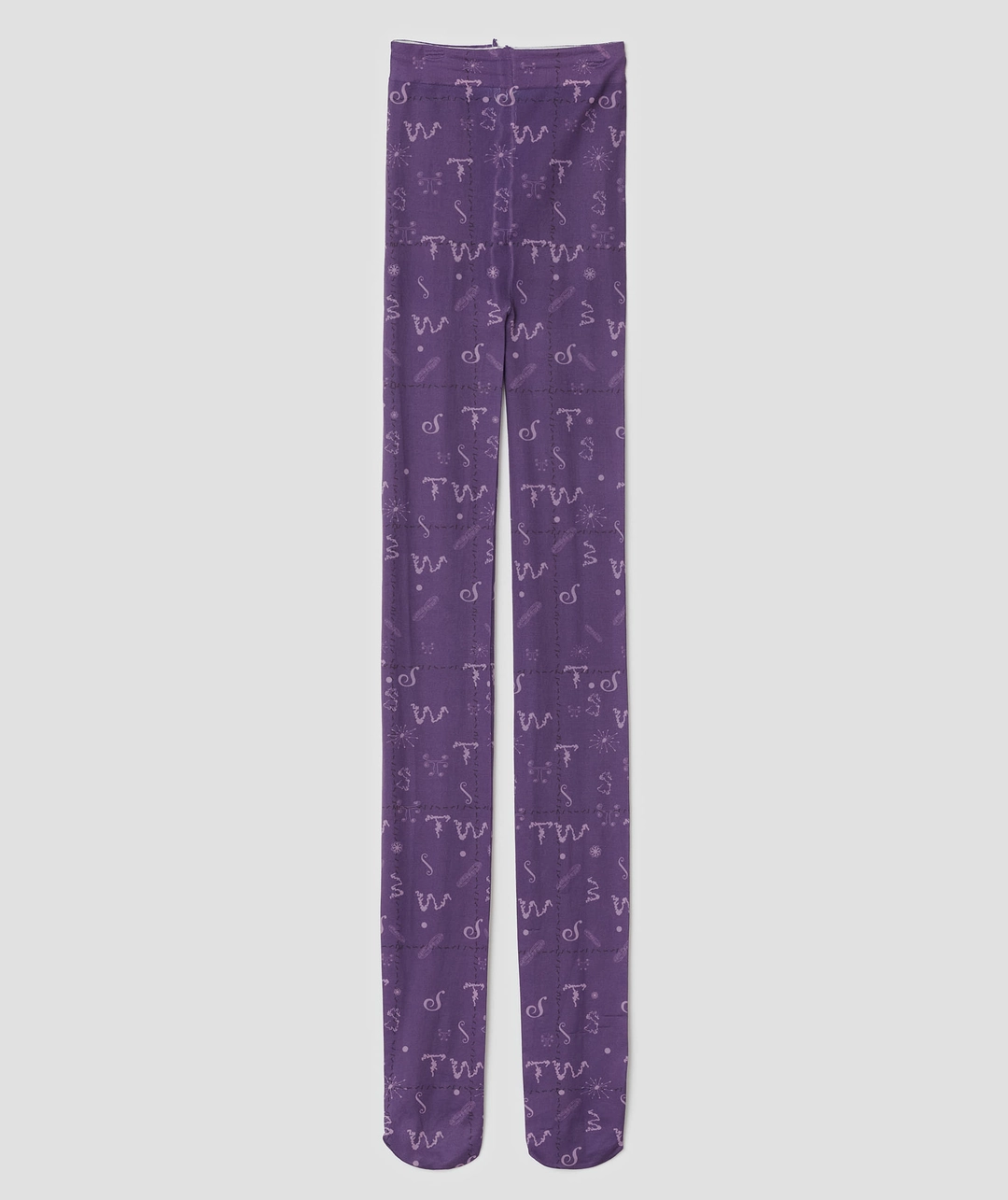 타입서비스 Tiny Glyph Tights [Purple] 상품 이미지 1