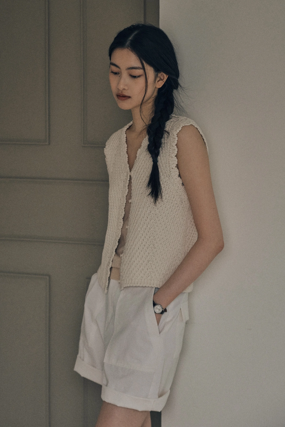 세이지먼트 ALT COTTON SHORT PANTS_IVORY 상품 이미지 2