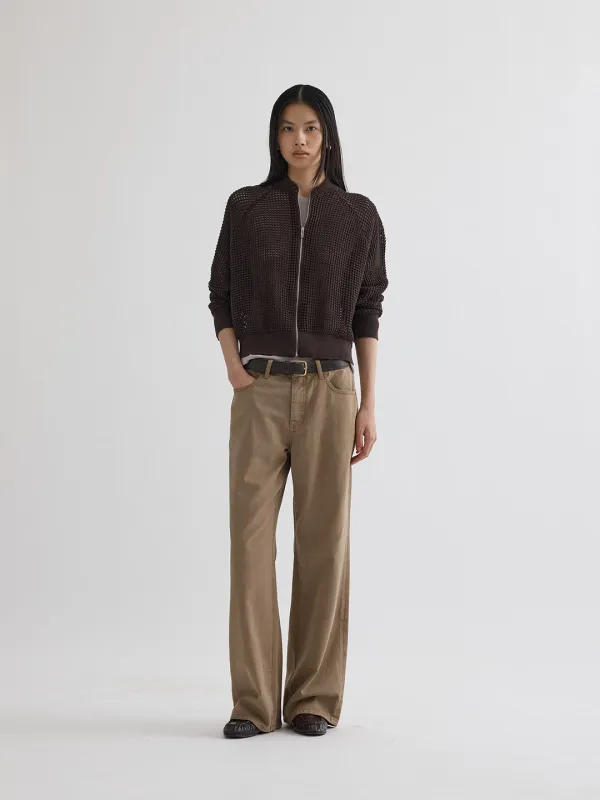 Menzel wide DN - Khaki beige - R2W 알투더블유