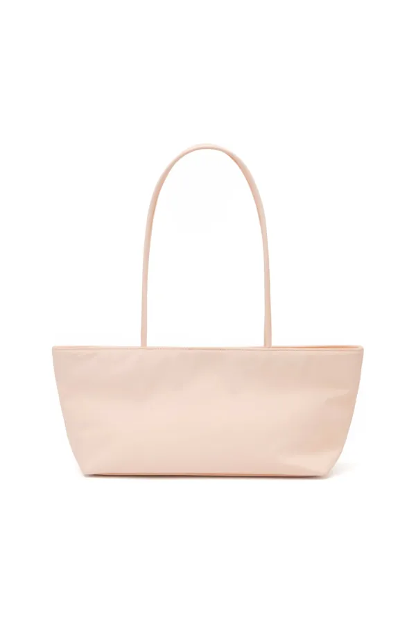 Nylon Baguette Shopper Bag Pink
