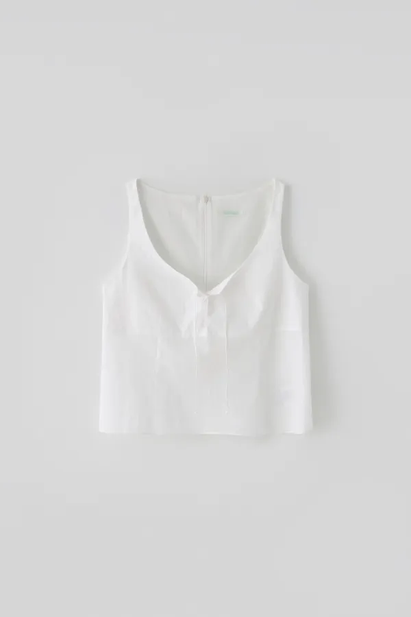 T/T Julie line blouse (white)
