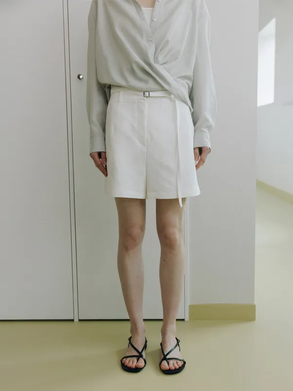 Linen-Like Shorts SW6ML708-01