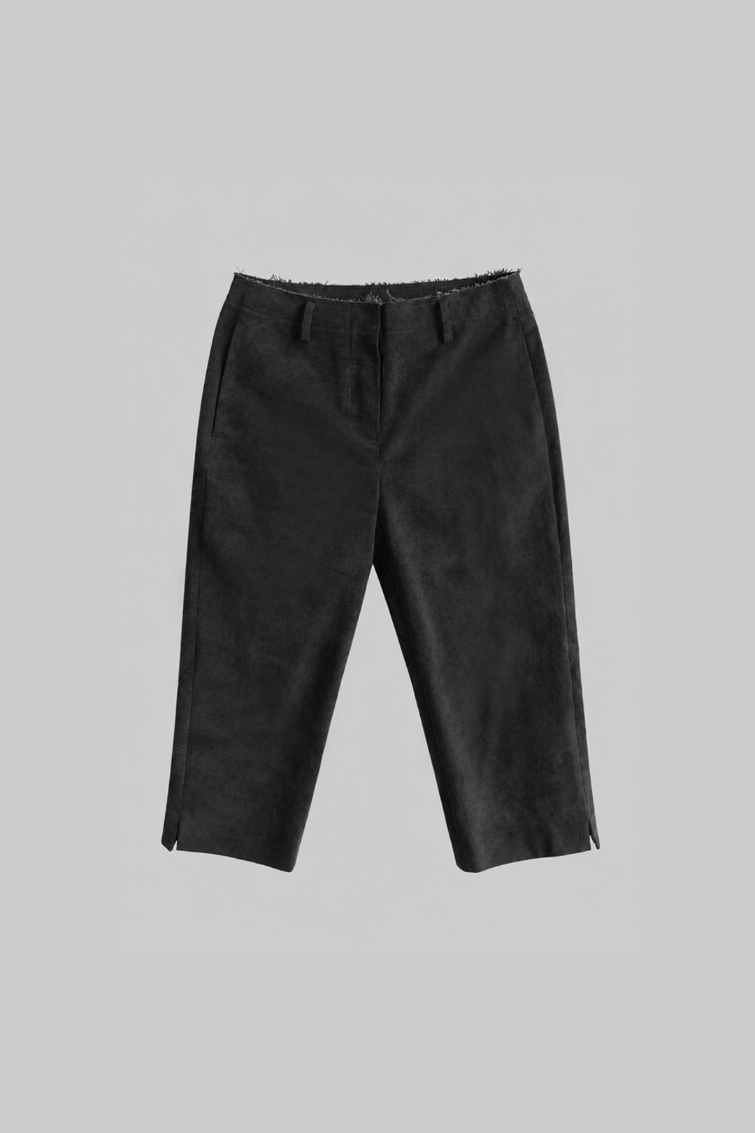 오에프씨 Slant Line Capri Pants (moss charcoal) 상품 이미지 1
