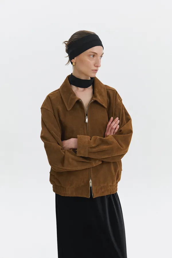 Debi Suede Blouson