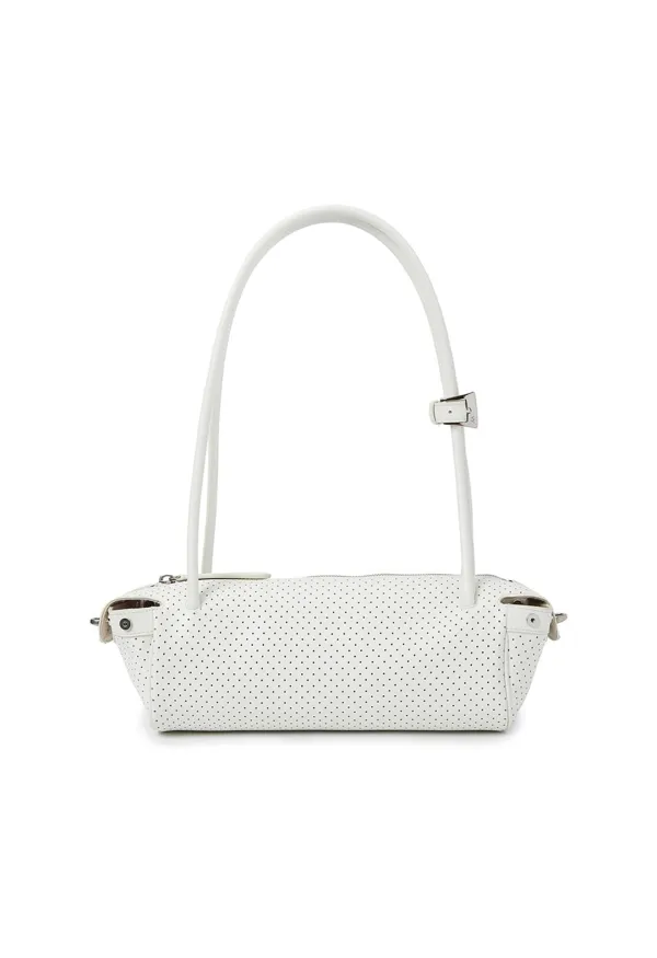 PUNCHED DOT CORGI SMALL, WHITE