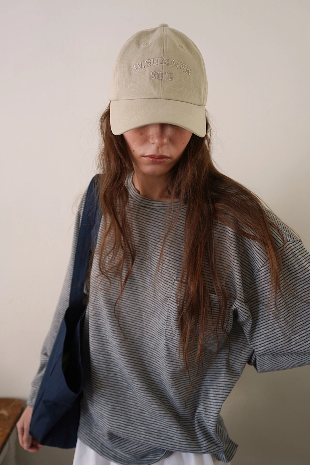 위드아웃썸머 Summer logo cap_beige 상품 이미지 2