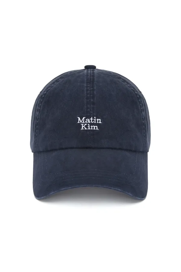 MATIN MINI LOGO BALL CAP IN NAVY