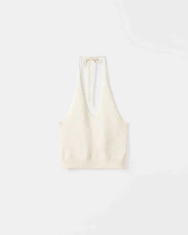 Lua Halter Neck Sleeveless Knit