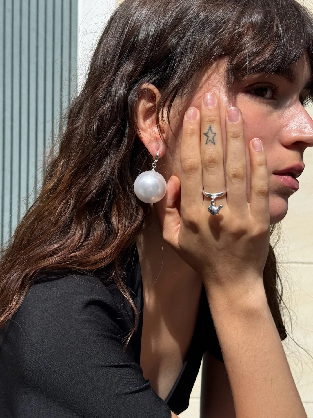 샌디리앙 BUBBLEGUM PEARL EARRINGS 상품 이미지 3