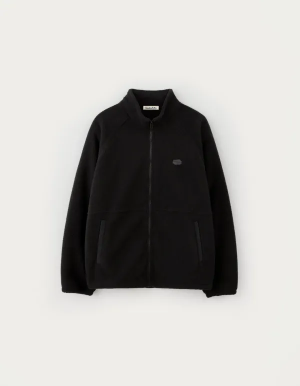 Fog Fleece Zip-up - Black