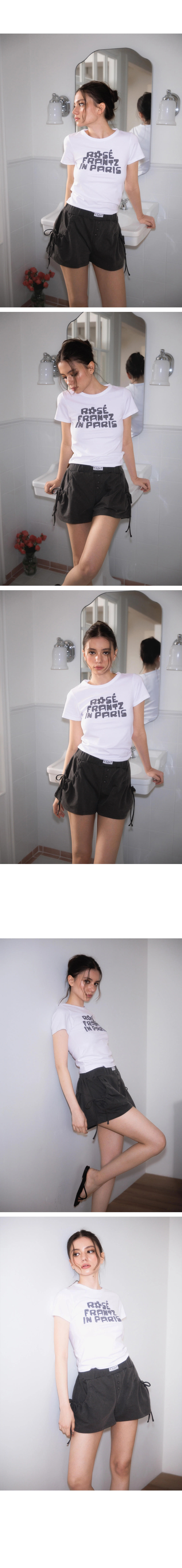 로제프란츠 Paris Baby T-shirt [White] 상품 이미지 3