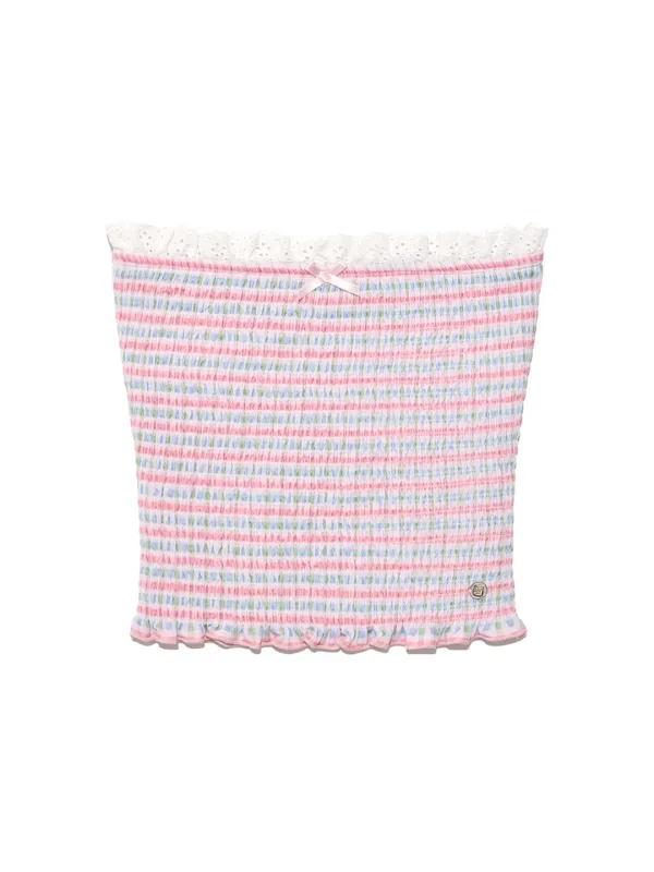 SMOKE TUBE TOP (CANDY BLOCK)