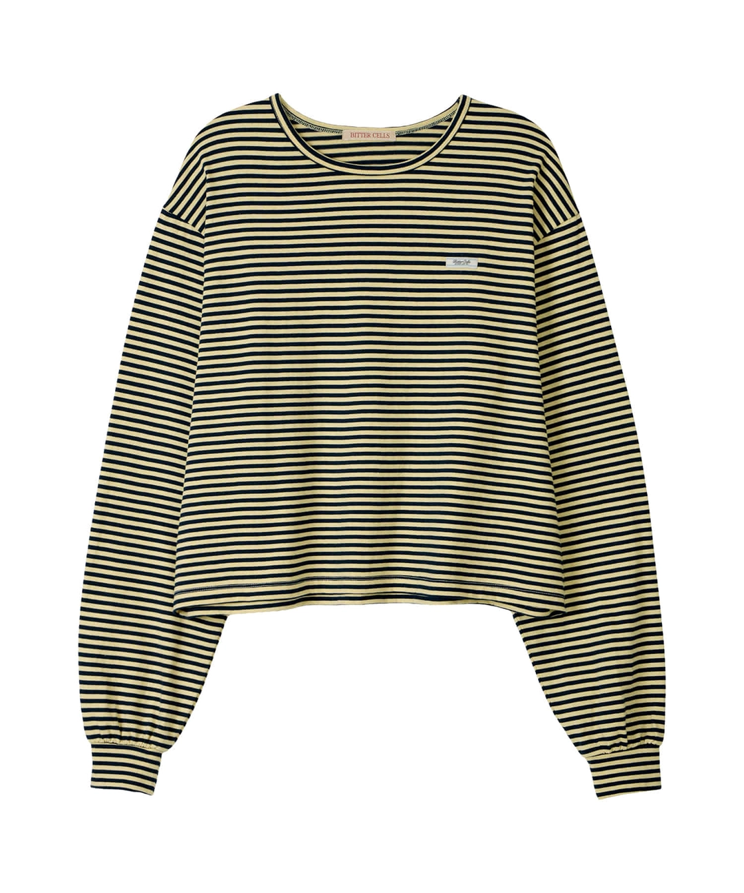 비터셀즈 Oversized Essential ST Crop Tee-Lemon 상품 이미지 1