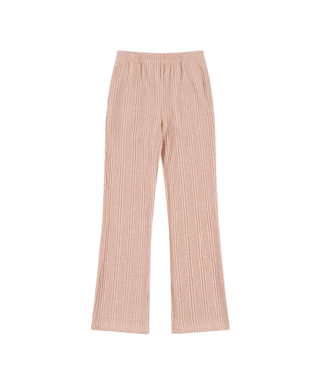 반원 아뜰리에 P3297 와플 텍스처드 팬츠_Light pink 상품 이미지 1