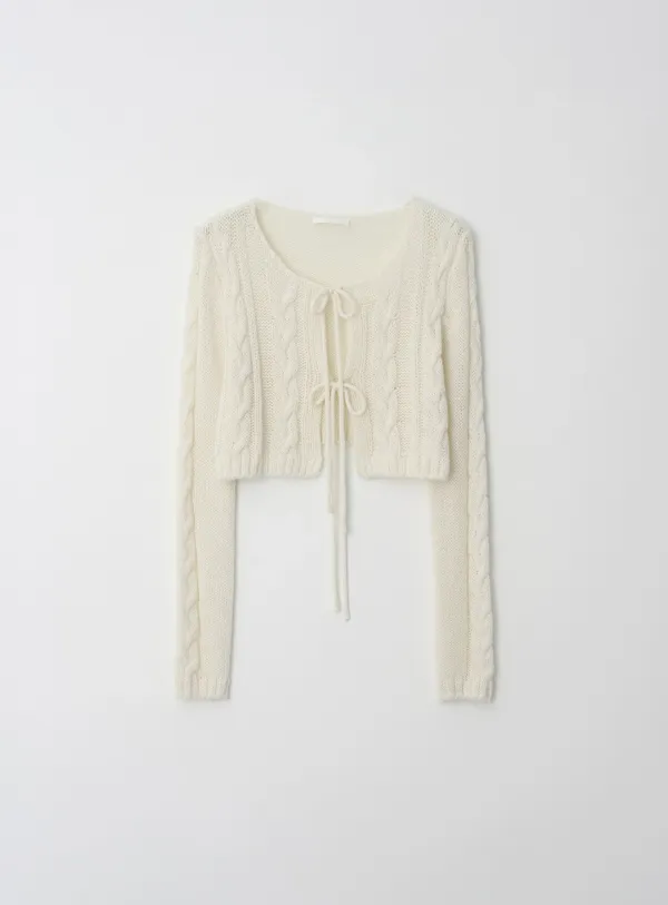 [2ND]Blush bolero cardigan(2color)