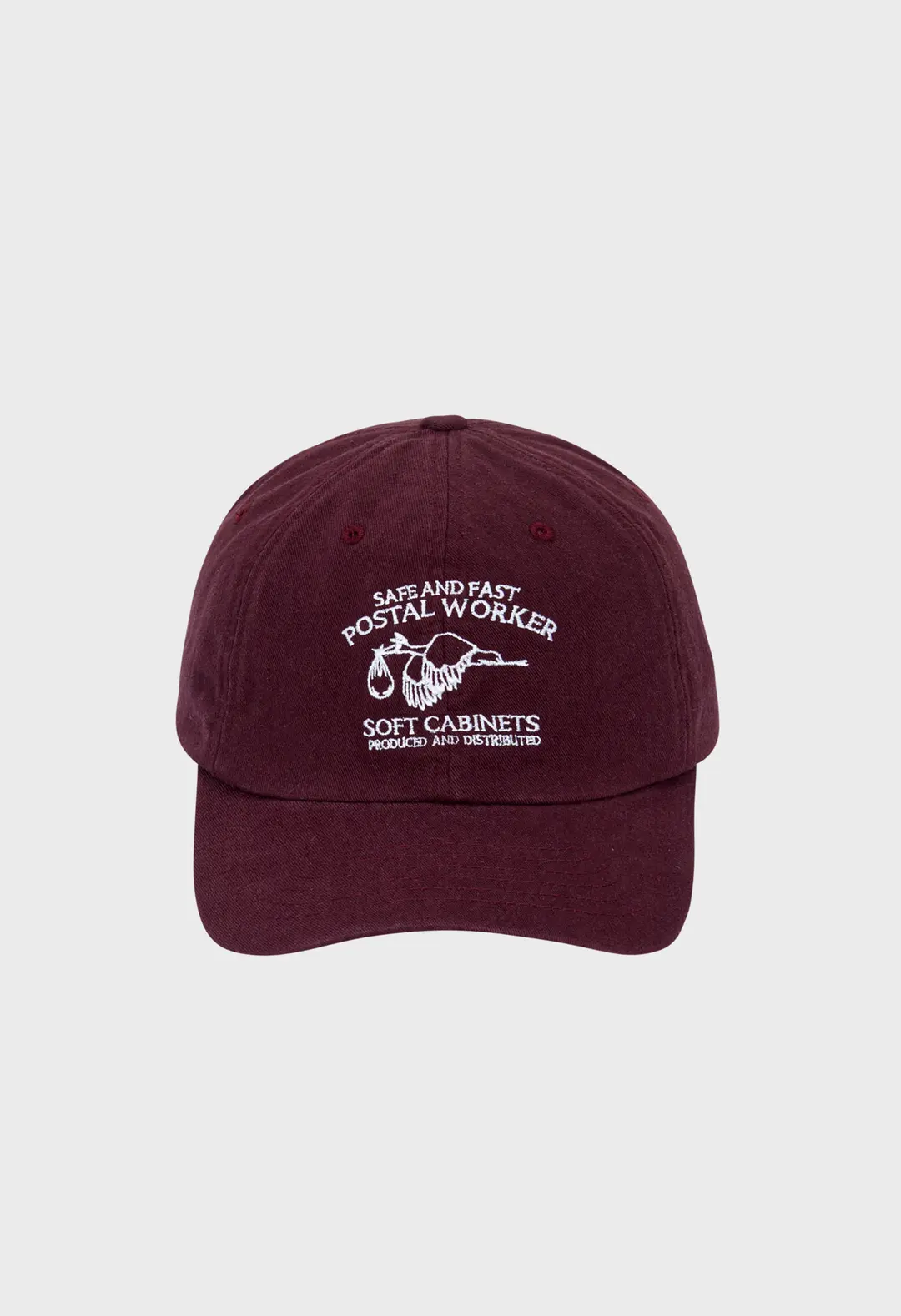 Safe Postal Cap Burgundy