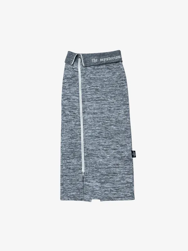 ZIP-UP LONG SKIRT