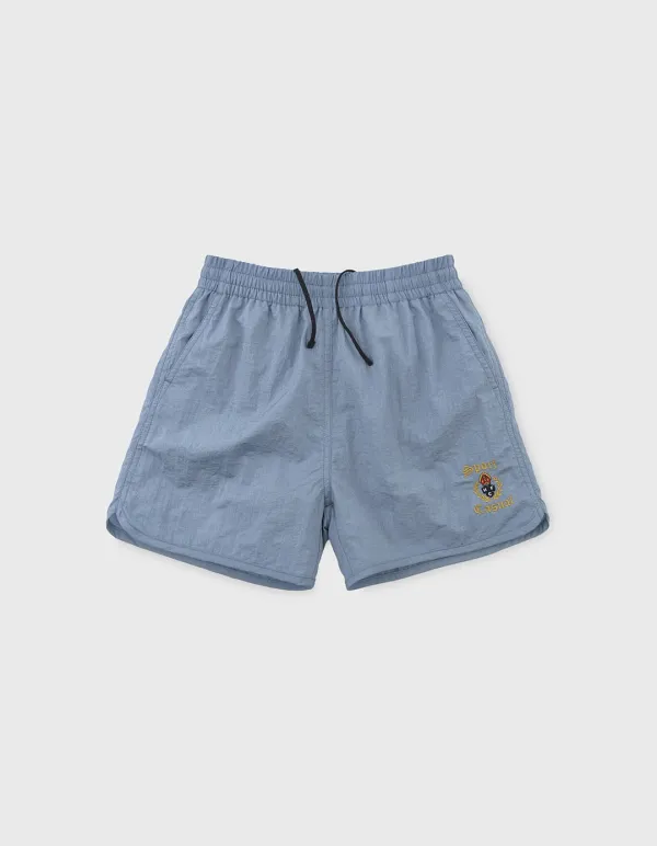 CHILDREN S&C CREST NYLON WASHER SHORTS / Sky Blue