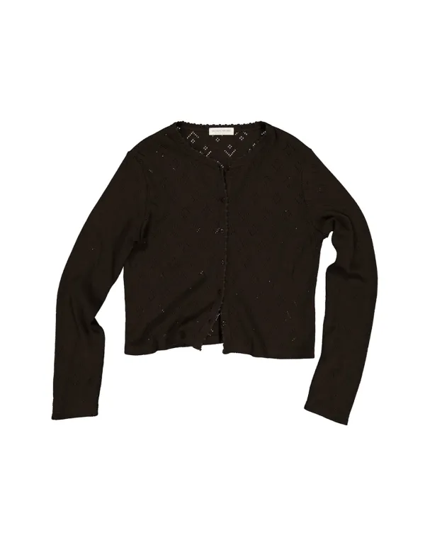 noah scallop cardigan (2color)