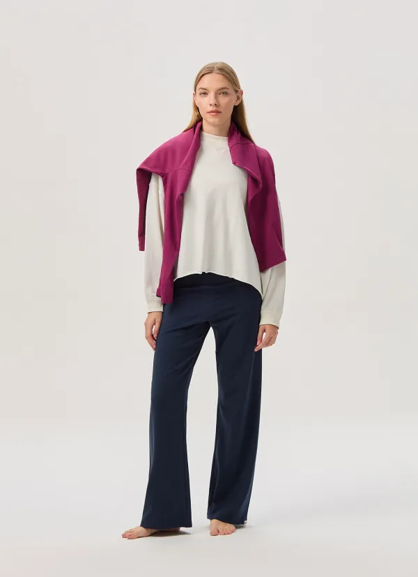 Wide straight pants_Carbon