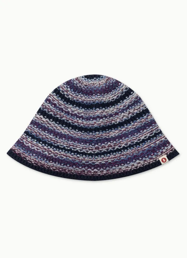 BM deep bucket hat_Navy Multi