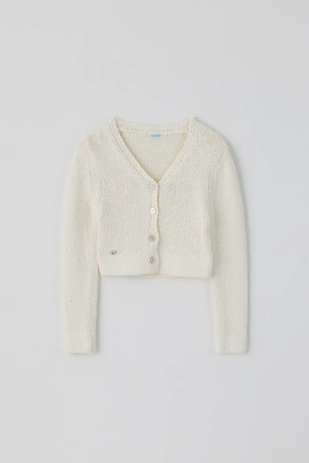 T/T Vea crop cardigan (white)