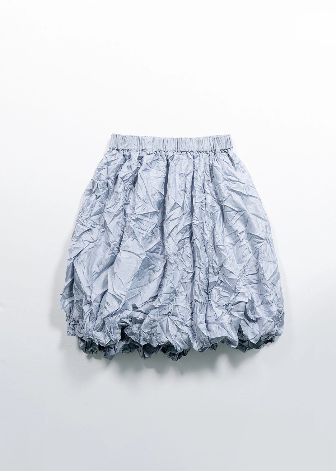 생긴 CRINKLE BALLOON MIDI SKIRT - LIGHT BLUE 상품 이미지 1