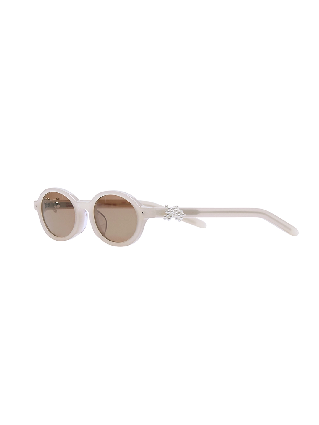 마르디 메크르디 ROUND SUNGLASSES M.O-001_IVORY 상품 이미지 1