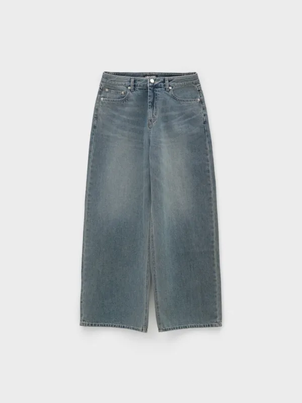 Classic Effortless Wide Fit Denim_Middle Blue