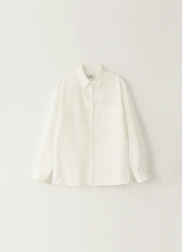 Slim Basic Shirt - White