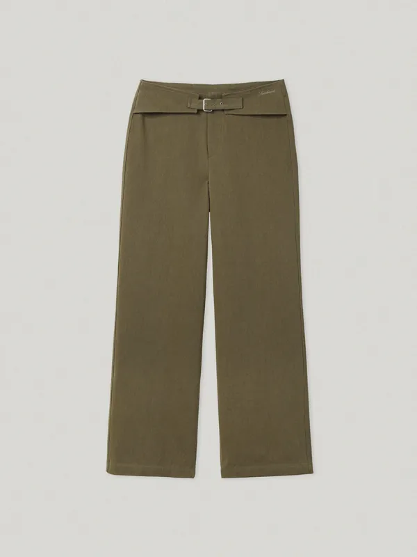 Grocery Belted Pants Toasted Brown