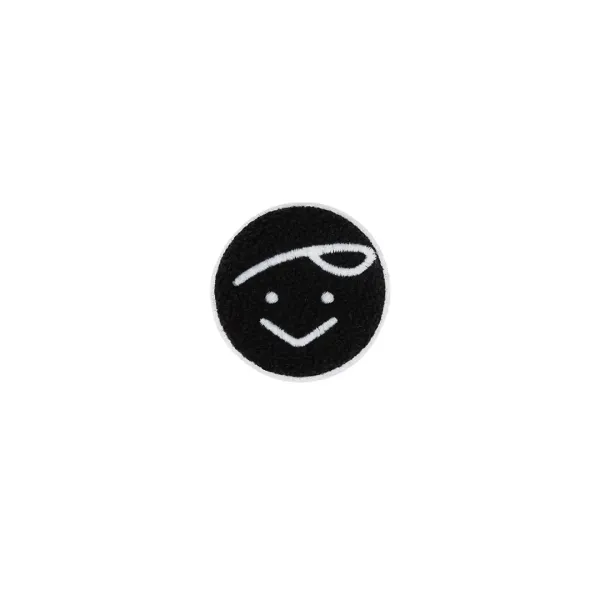 Piv\'vee Logo Brooch (ebony black)
