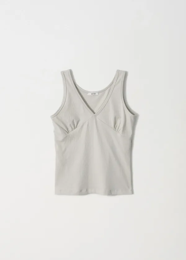 [2nd] V-Neck Sleeveless_Mint