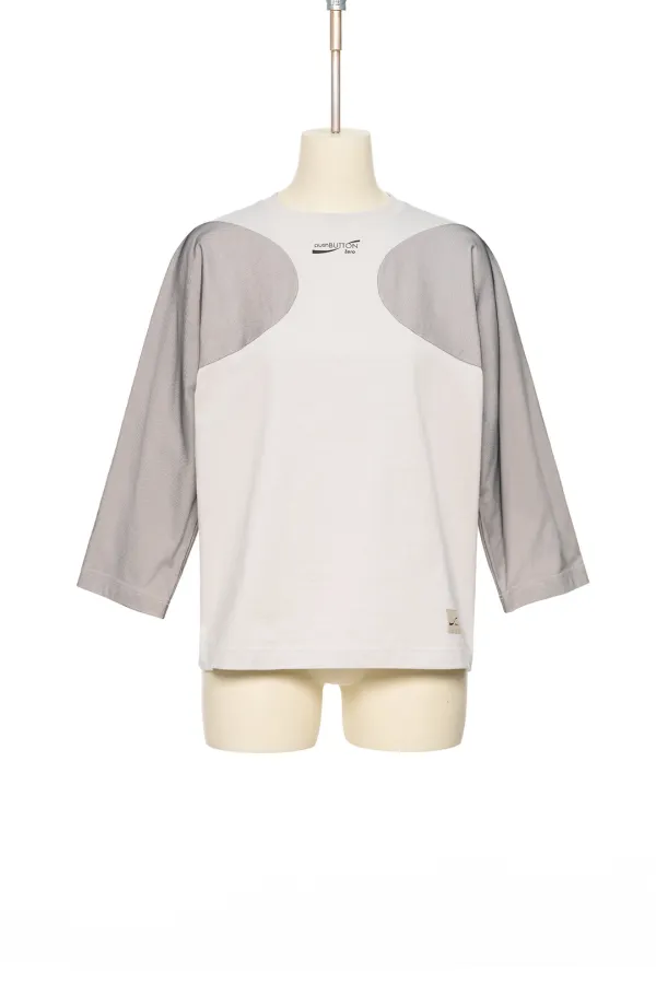 FW25 ZERO LIGHT GRAY HALTER NECK LINE T-SHIRT