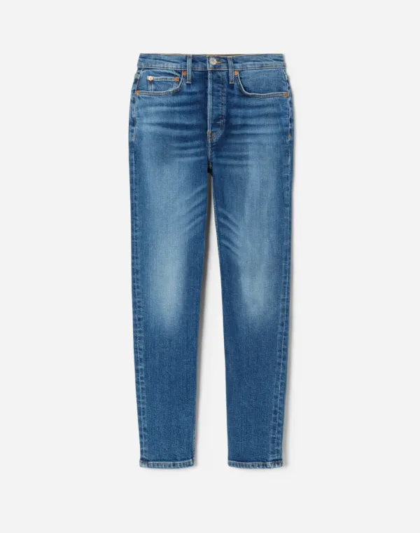Comfort Stretch High Rise Ankle Crop - Jetty
