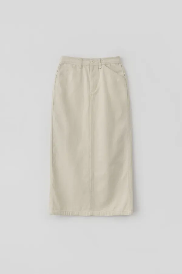 Washing Pocket Skirt_Beige