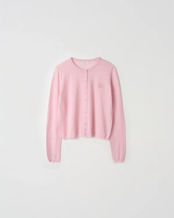 Tencel Button Cardigan [PINK]