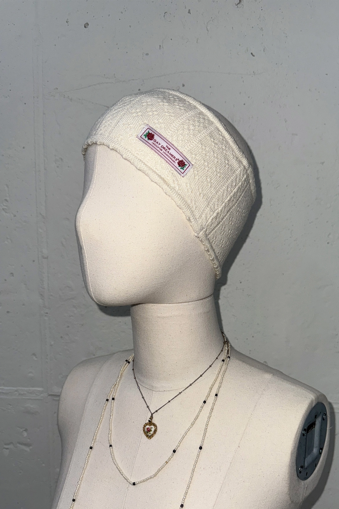 스컬프터 Eyelet Knit Hairband Ivory 상품 이미지 3