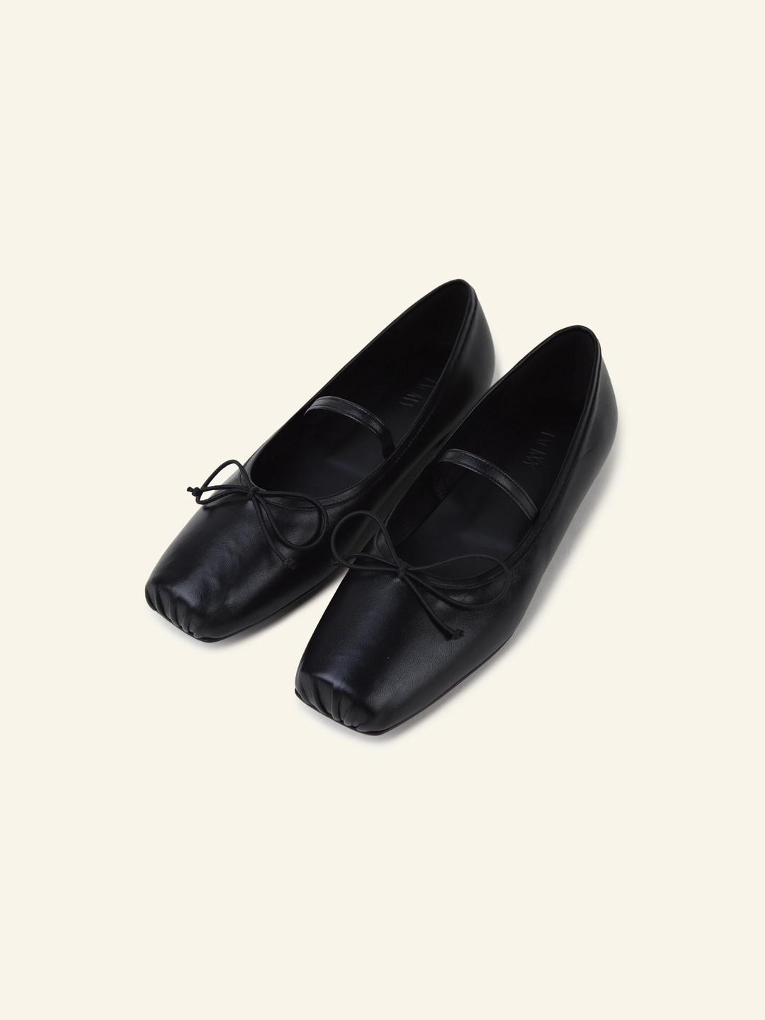 러브듀이 PLIE ribbon flat / 블랙 상품 이미지 1