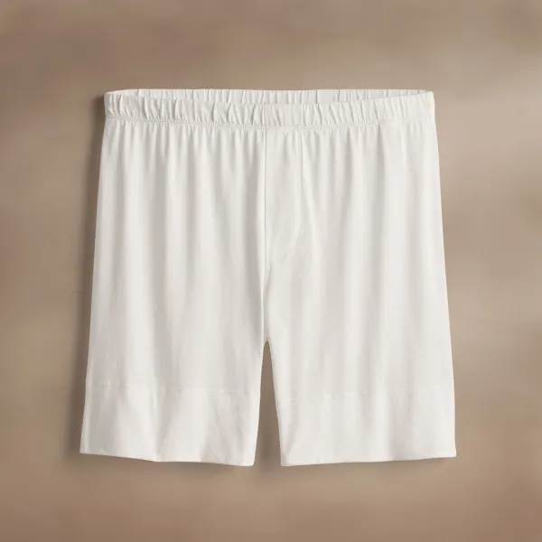 Relaxed Boxers - White