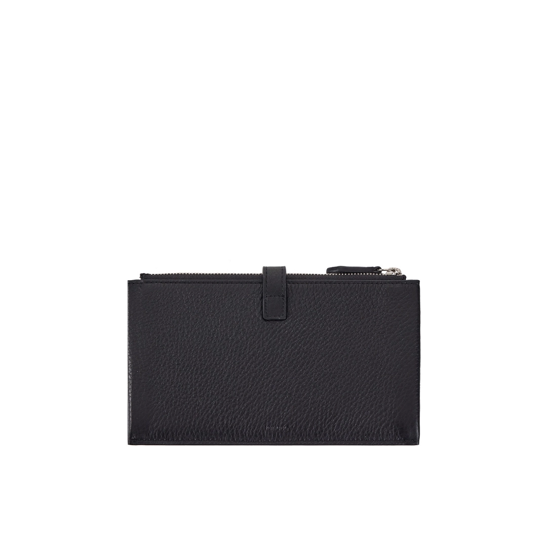 분크 Magpie Flap Zipper Long Wallet (맥파이 플랩 지퍼 장지갑) Black 상품 이미지 2