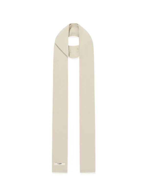 EVERYDAY G KNIT SCARF (BEIGE)