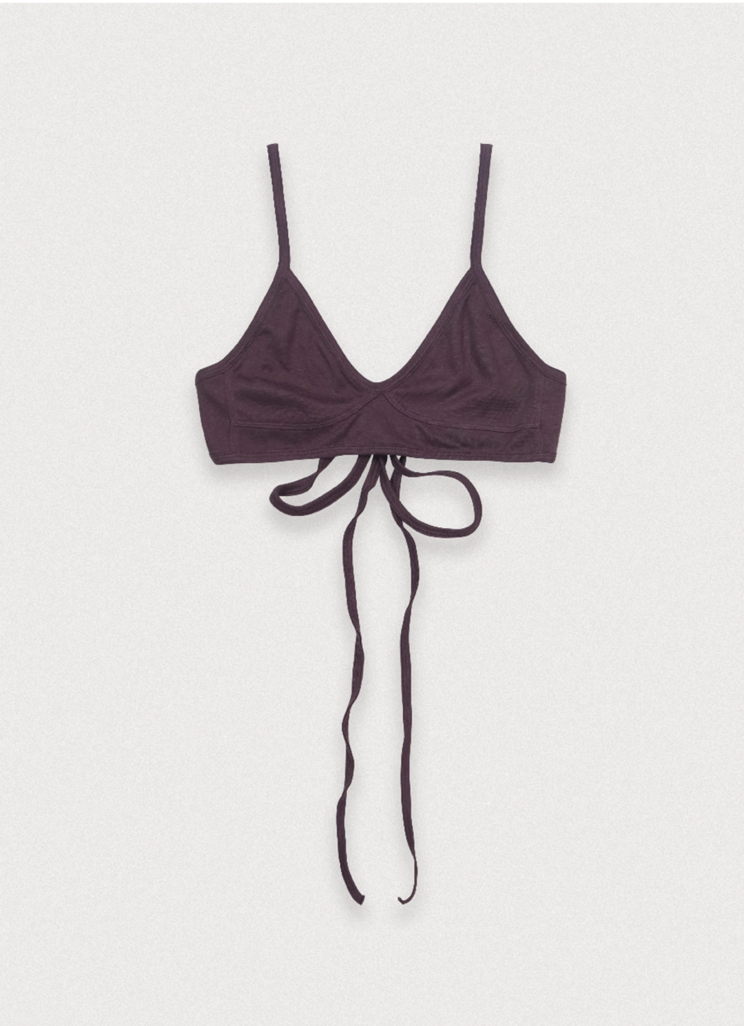 포에토 LIGHT BRALETTE TEE - GRAPE 상품 이미지 1