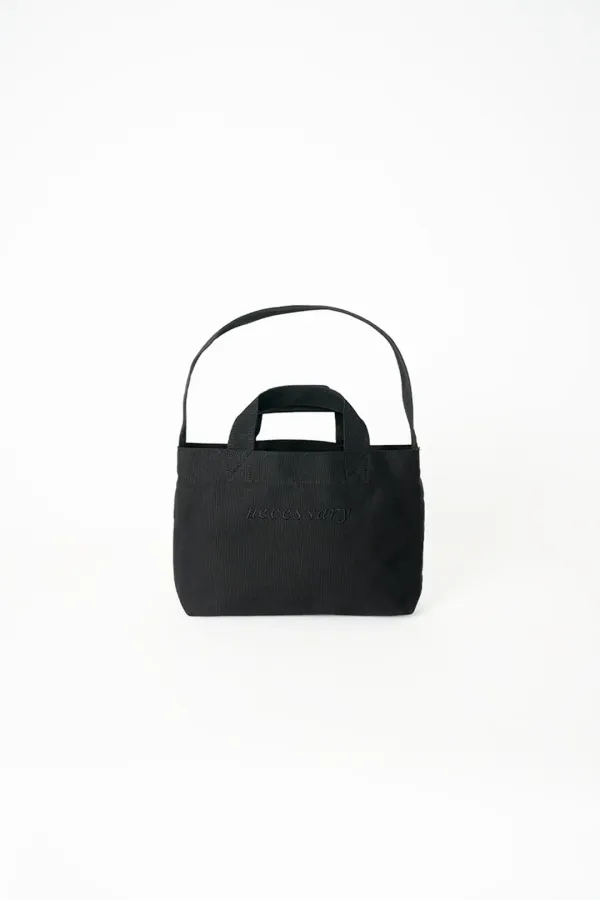 Solid Shopper Bag Mini (Black)
