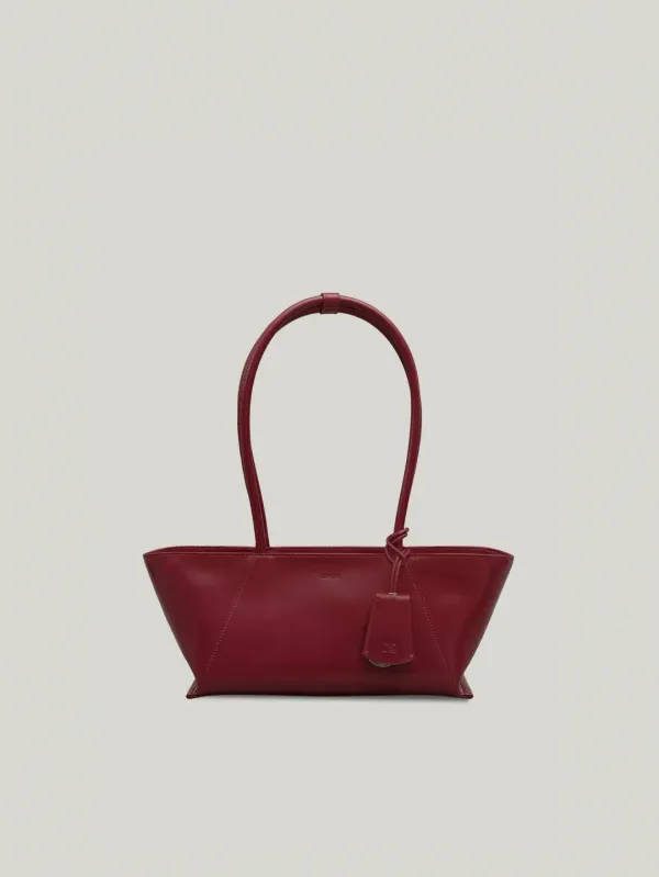 MONIQUE SHOULDER BAG (CARMINE RED)