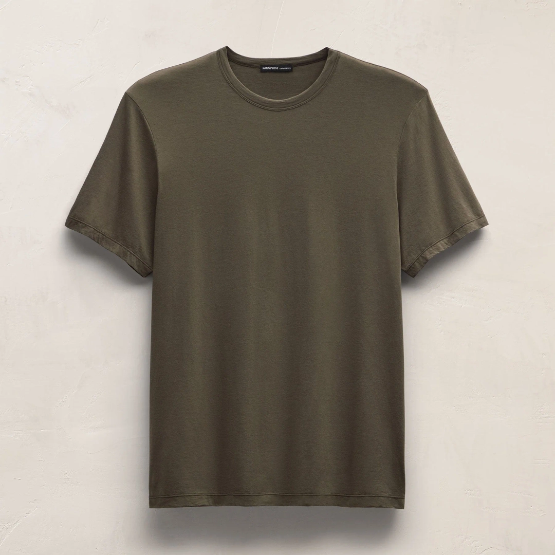 제임스펄스 Luxe Lotus Jersey Tee - Army Green 상품 이미지 1