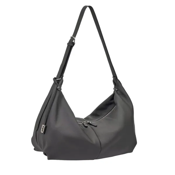Halfmoon Groovy Hobo L (하프문 그루비 호보 라지) Shadow Grey