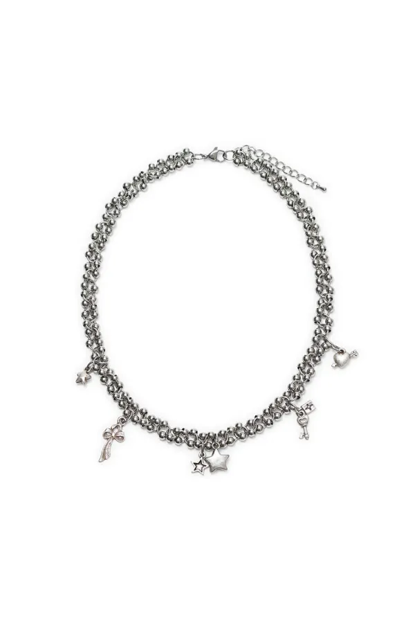 ARCHIVE CHAIN NECKLACE, SILVER